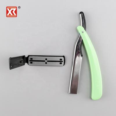 China Factory High Quality Disposable Single Blade Facial Hair Remover Salon Barber Shaving Razor for sale