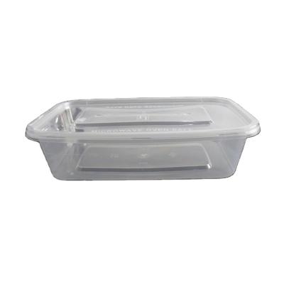 China High Quality Microwavable Rectangular Rice Container Disposable Sushi Container for sale