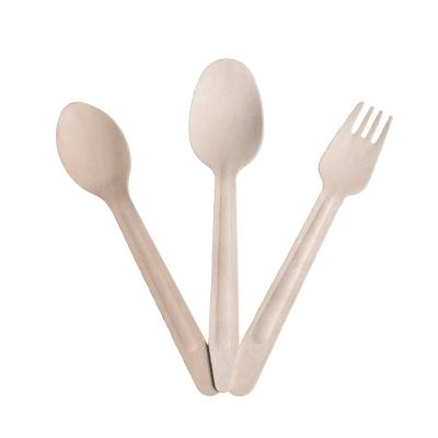 China Disposable Eco-Friendly/Disposable/Biodegradable Kitchen Utensil Cutlery Wooden Set for sale