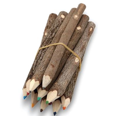 China Professional Custom Colored Kids 12 Lead Lapices Eco-Friendly Factory Promotional Pencil Multiple Natural Wooden Twig 20 36 72 Pencil Set With Box Drawing for sale