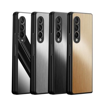 China FOLD3 Stainless Steel Shockproof Shockproof Metal Protective Case For Samsung Z FOLD3 Mobile Phone Case for sale