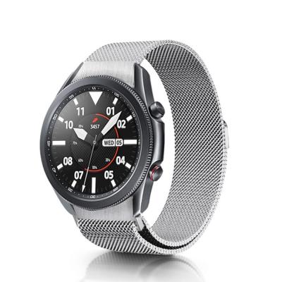 China Luxury Metal Milanese Watch Band For Samsung Galaxy Watch 4 Stainless Steel Magnetic Strap For Samsung Watch 4 for sale