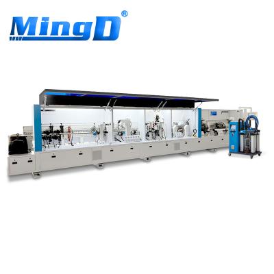 China Hotels MINGD MD-818SKKL-PURS pre-milling cutter edge bander banding machine with corner rounding furniture panel sealing machine for sale