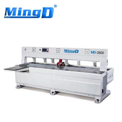 China Hotels MINGD MD-2800 wood board side drilling machine horizontal side drill machine high speed wood boring machine from guandong china for sale