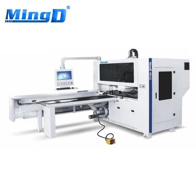 China 1300*4000*200mm MINGD MD-612S mdf panel CNC wood door drilling machine high effective six side drilling machine CNC automatic boring machine for sale