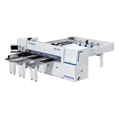 China Horizontal MINGD MD-330 high speed automatic panel saw cnc smart table saw woodworking machinery great quality computer panel beam saw for sale