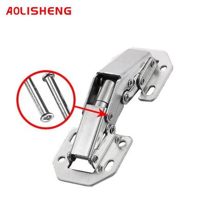 China AOLISHENG Contemporary 3 4 Inch 90 Degree Avoid Opening Hidden Cabinet Frog Bridge Shape Hinges for sale