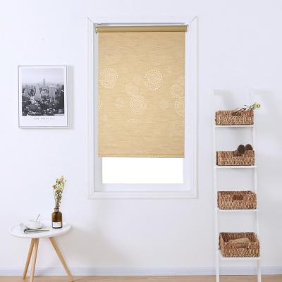 China 1.5M*2.0M Jacquard  Hot Sell Fashionable Roller Mechanism Blackout Print  Window Blinds Shade for sale