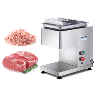 China Table Type Electric Fully Automatic Shredded Commercial Meat Slicer Restaurant Cutting Machine for sale