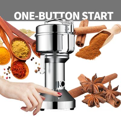 China Medicine Processing Coffee Grinder Different Capacity Electric Spices Grains Bean Grinding Machine for sale