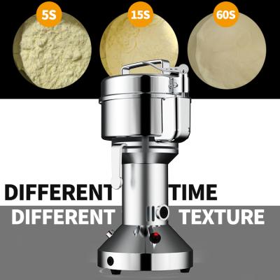 China High Speed ​​Dry Food Grinder Machine Home Grains Spices Mill Crusher Grinding Grinder for sale