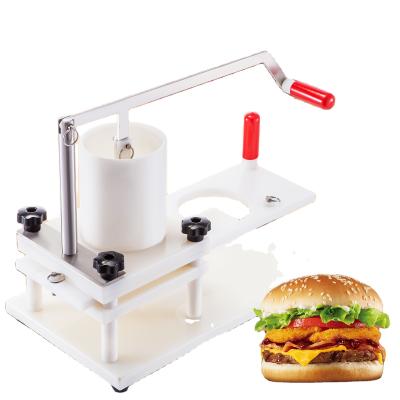 China Manual Meat Processing Plants Hamburger Grill Machine /Hamburger Patty Making Machine Meat Making Machine for sale