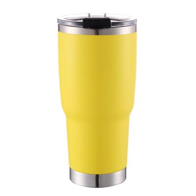 China Hot Selling Business 304 Stainless Steel Vacuum Flask Travel Mug Cups Mug With Tumbler Lid for sale