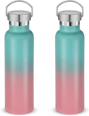 China PORTABLE Easy Carry BPA Free Double Wall Insulated 18/8 Stainless Steel Vacuum Flask Sports Water Bottle for sale