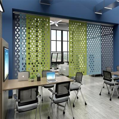 China Noise Reduction Modeling Decorative Sound Absorbing Panels Soundproofing Office Partition for sale