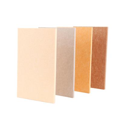 China Modern high density flame retardant sound absorbt abti-flaming polyester acoustic panel for sale