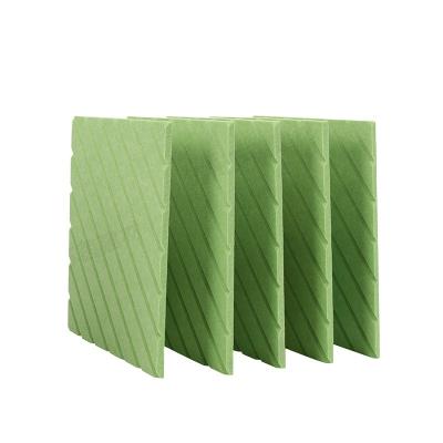 China Traditional Conference Room Sound Absorbing Panel Easy Install 100% Polyester Fiber Acoustic Panels for sale