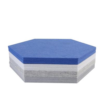 China Traditional High Density Fire Retardant Polyester Fiber Sound Deadener For Studio And Recording Variety Theater for sale