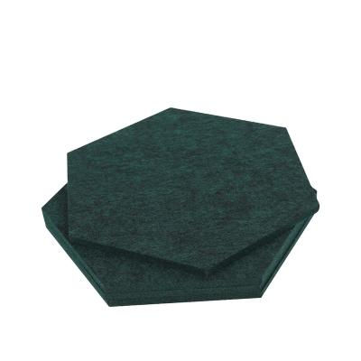 China Suyin Traditional Office Panel Hexagon Sound Barrier Acoustic Proof Polyester Sound Panel With Cheap Price for sale