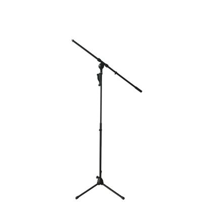 China Push button handle to adjust the height metal cheap durable push button microphone stand adjustable stand for sale