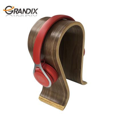 China Hot Selling Cheap Fashion Wireless Earphone Wooden Desktop Display Stand for Game and Office 62*58*39CM for sale