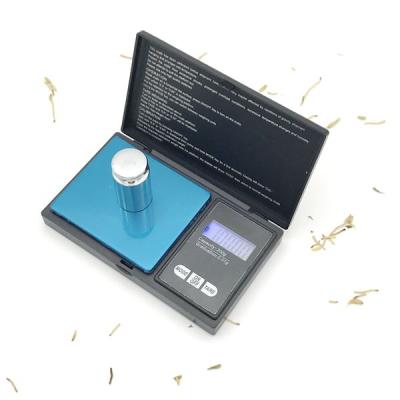 China Digital Scale 500g 0.1g Pocket Balance High Precision Mini Weighing Tools Diamond Jewelry Portable Electronic Scale for sale