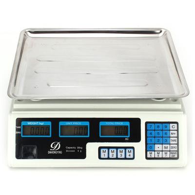 China Weight Measuring Electronic Price Computing Scales For Balancing Digital Price Machine 30kg And 40kg for sale