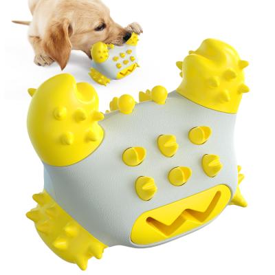 China New TPR PA66 Pet Product Crab Dog Toy TPR Molar Teeth Cleaning Dog Chew Toy for sale