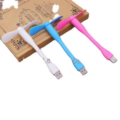 China Flexible USB Fan Mini Desk Portable Car USB Fan for Power Bank/Notebook/Laptop/Computer for sale