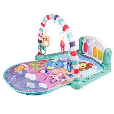 China Electric factory wholesale most popular music game blanket baby fitness plays piano station kids developing mat playmat for sale