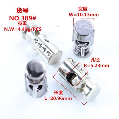 China Jinhexin066 metal rope end nickel free silver plating stopper for garment crucifix rhinestone stopper for sale