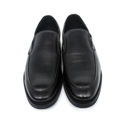 China Deodorization Gift Slippers Latest Designs Custom Rubber Sole Loafer Shoes Comfortable Men Formal Leather Shoes for sale