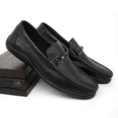 China Deodorization Factory Price Wholesale Men's Flat Casual Driving Loafers Leather Shoes for sale