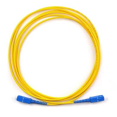 China FTTH FTTB FTTX Network SC APC Fiber Optic Pigtail FTTH Patch Cords Cable for sale