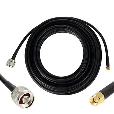 China Jumper LMR400 RF Coaxial Cable N SMA Connector 1/5/10/15/20m SM-SF-LMR400-LM for sale