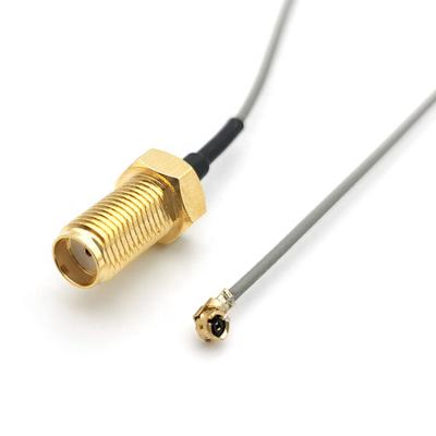 China low PIM Jumper coaxial cable 1.13 SMA-female to good angel IPEX-female NM-NM-1/2S for sale