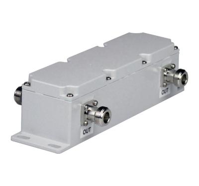 China RF 5G Low VSWR Low PIM 698-6000MHz 2In 2 Out Hybrid Coupler With 4.3-10 H-22-0760-43Fi Female for sale