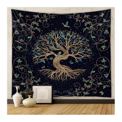 China Simple Classic Tear-Resistant Woven Goblin Painting Psychedelic Tapestry, Blank Wall Hanging Tapestry For Sublimation for sale