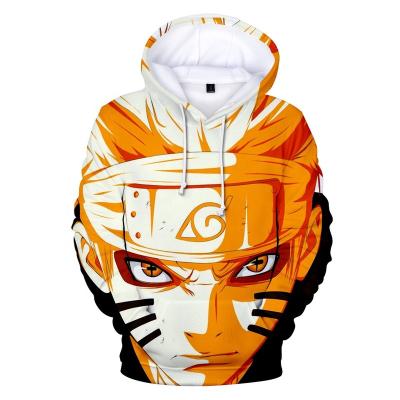 China wholesale Cheap Anti-wrinkle Printing Custom Luxury Long Sleeve Pullover Kids Anime Logo Design Custom Hoodies Na ruto for sale