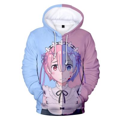 China Bulk New Fashion Anti-wrinkle Wholesale Custom Anime Pullover Sweatshirts Oversized Hoodies, Boys Kids Anime Customized Hoodies for sale