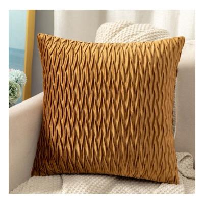 China Custom Anti-Static Home Decor Velvet Cushion Covers Factory Price Traditional And Cheapest Woven Cushion Cover, Burlap Pillow Case for sale