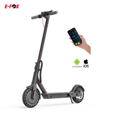 China Free Shipping High Quality Unisex Kick Scooter 8.5inch 350w 30km Long Range Adult Foldable Electric Bicycle Scooter From EU UK USA With APP for sale