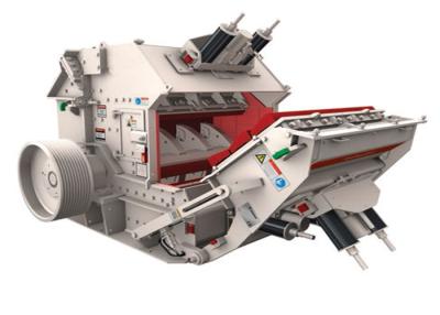 중국 접히는 정상을 가진 수평한 이차 단단한 돌 충격 쇄석기 1250mm 회전자 판매용