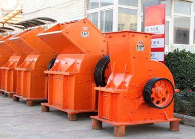 China Orange Impact Hammer Mill Crusher 30 M3 / H Capacity For Electric Power for sale