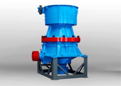 China Blue Auto Cone Crusher Machine Secondary Copper Ore Crushing Device for sale