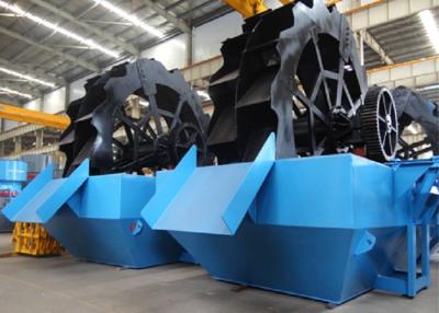 China High Cleanness Bucket Wheel Sand Washer 15° Inclination Electromotor Drives for sale