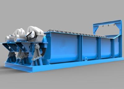 China 12500MM Flume Length Sand Screw Wash Plant Fine Material Washer for sale