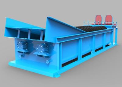 China Blue Light Double Spiral Sand Washing Equipment 20-150 Tons Per Hour Water Consumption for sale