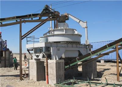 China 380V 50HZ Sand Crusher Machine 45Mm Max. Feeding  25-55 Tons Per Hour Capacity for sale