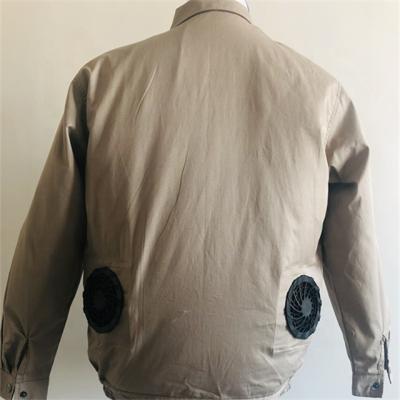 China Breathable Unisex Workwear Jacket Clothes Fan Fitted For Summer Outdoor Air Conditioned for sale